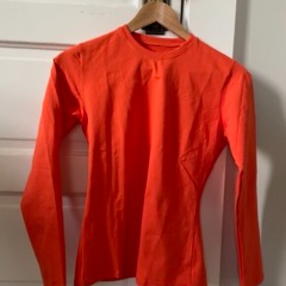 Leki full length long-sleeved top in Flame - size M - Picture 2 of 6